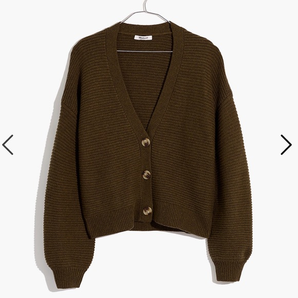 Madewell Sweaters - Madewell Shelley Cardigan Sweater sz XS NWT K1